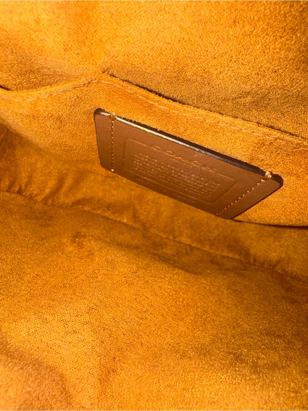 Like NEW Coach Georgie Saddle Crossbody or Clutch Removable & Adjustable Strap - Picture 9 of 15
